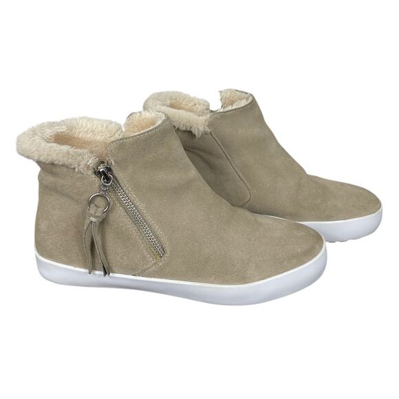 Rebecca Minkoff Shelly Sherpa Booties Women’s 6.5 Casual Fall Winter Cozy - Picture 4 of 11